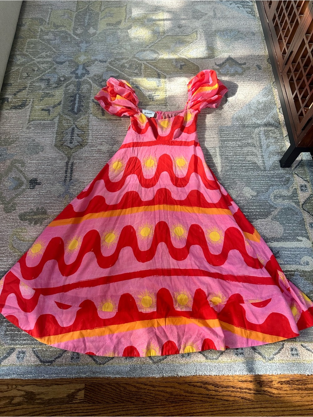de Loreta Calla Puff Sleeve Dress - Picture 5 of 9